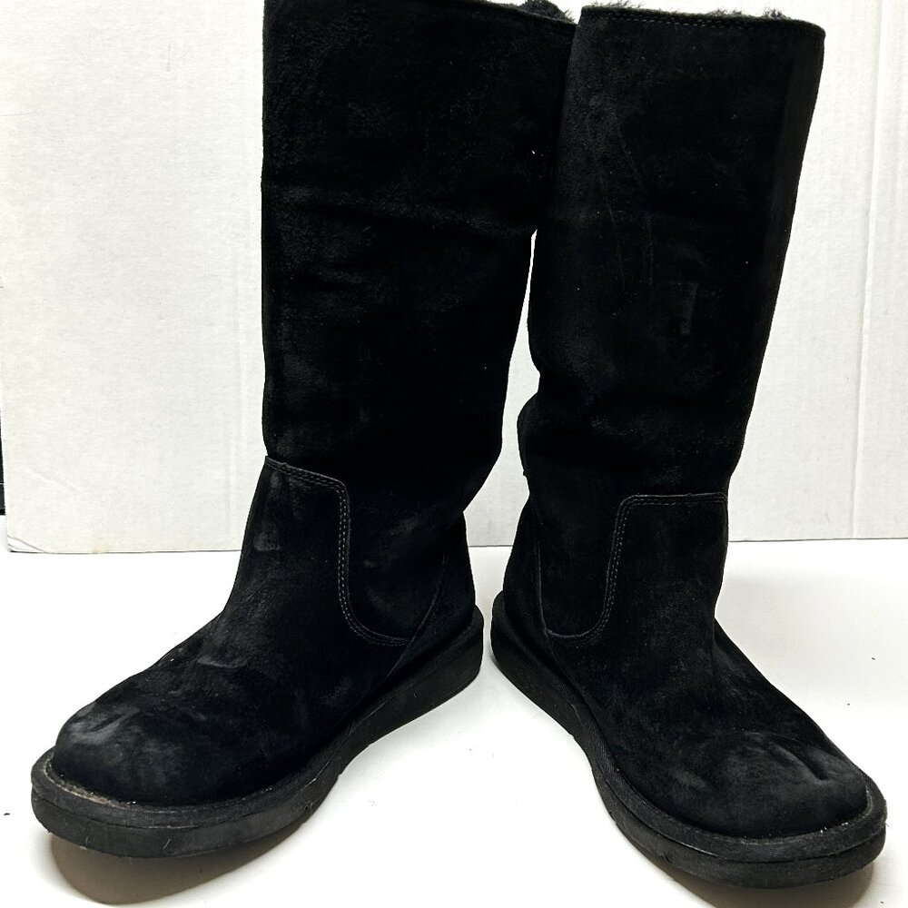 UGG Australia Roseberry Suede and Sheepskin boots